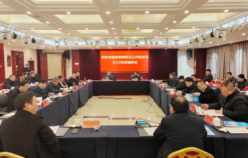|阜阳市医院思想政治工作促进会召开2023年度理事会议